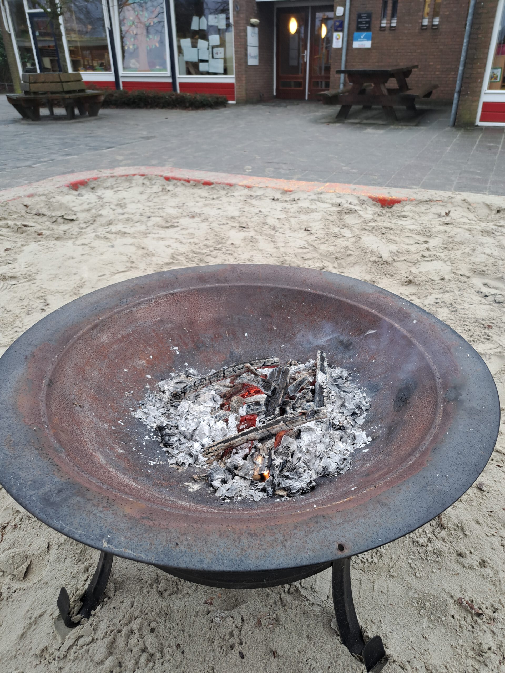 Aswoensdagviering St. Josephschool te Zandberg.