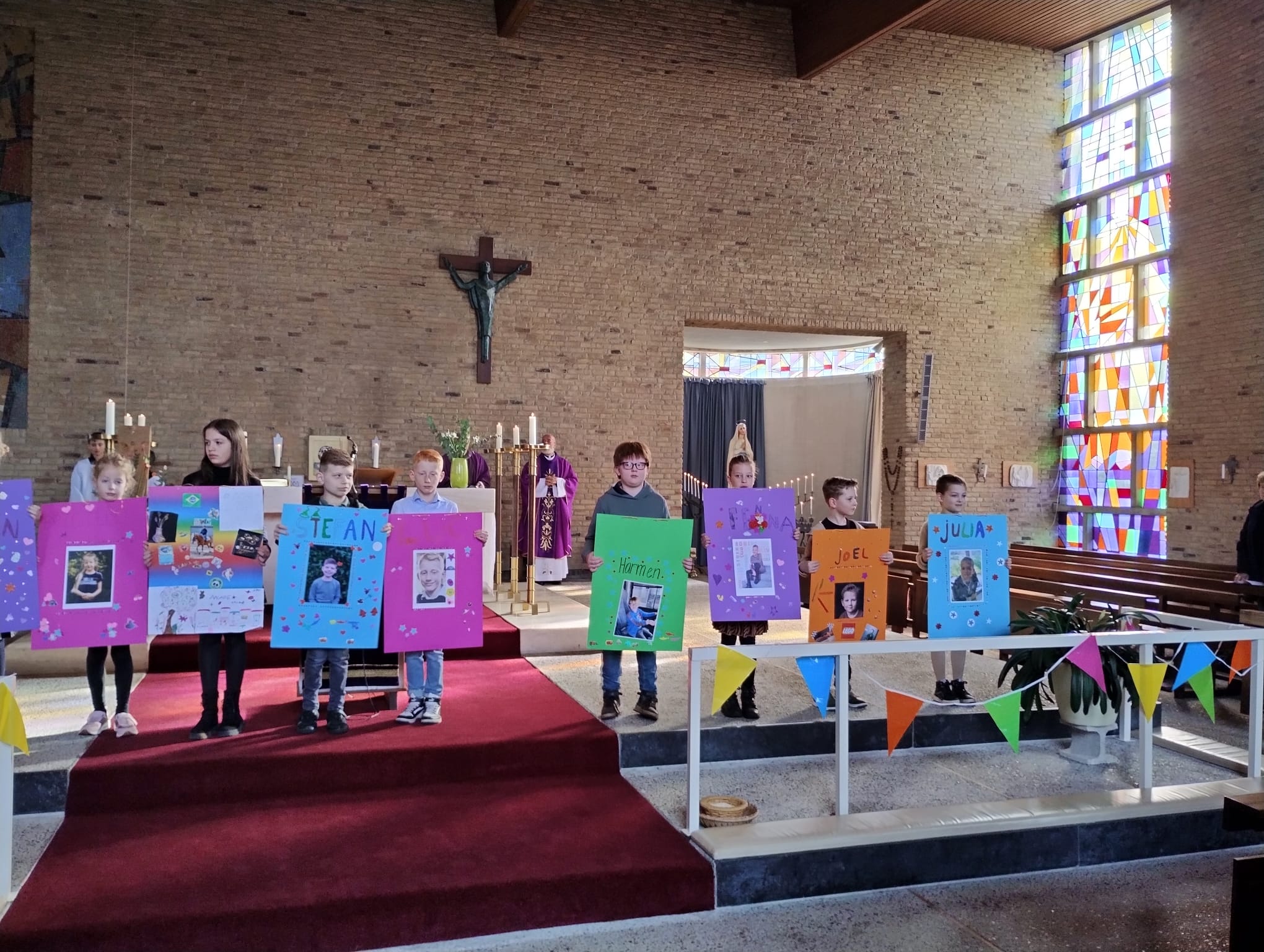 Kinderen stellen zich voor