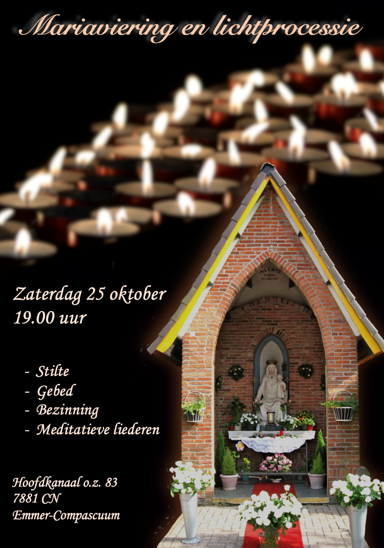 Mariaviering en Lichtprocessie in de Willehaduskerk