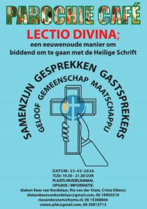 Parochiecafé Lectio Divina – 25 maart 2026
